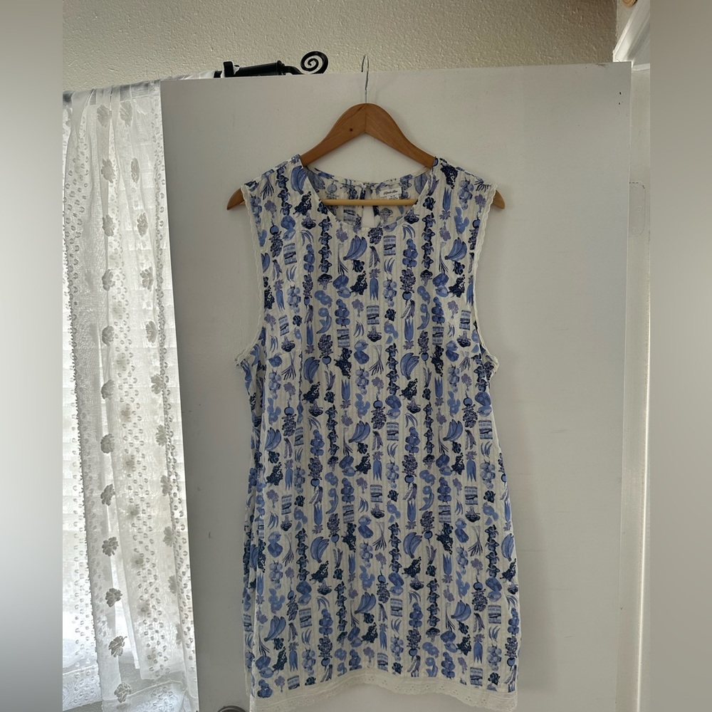 Kimchi Blue Lavender and Cream Top